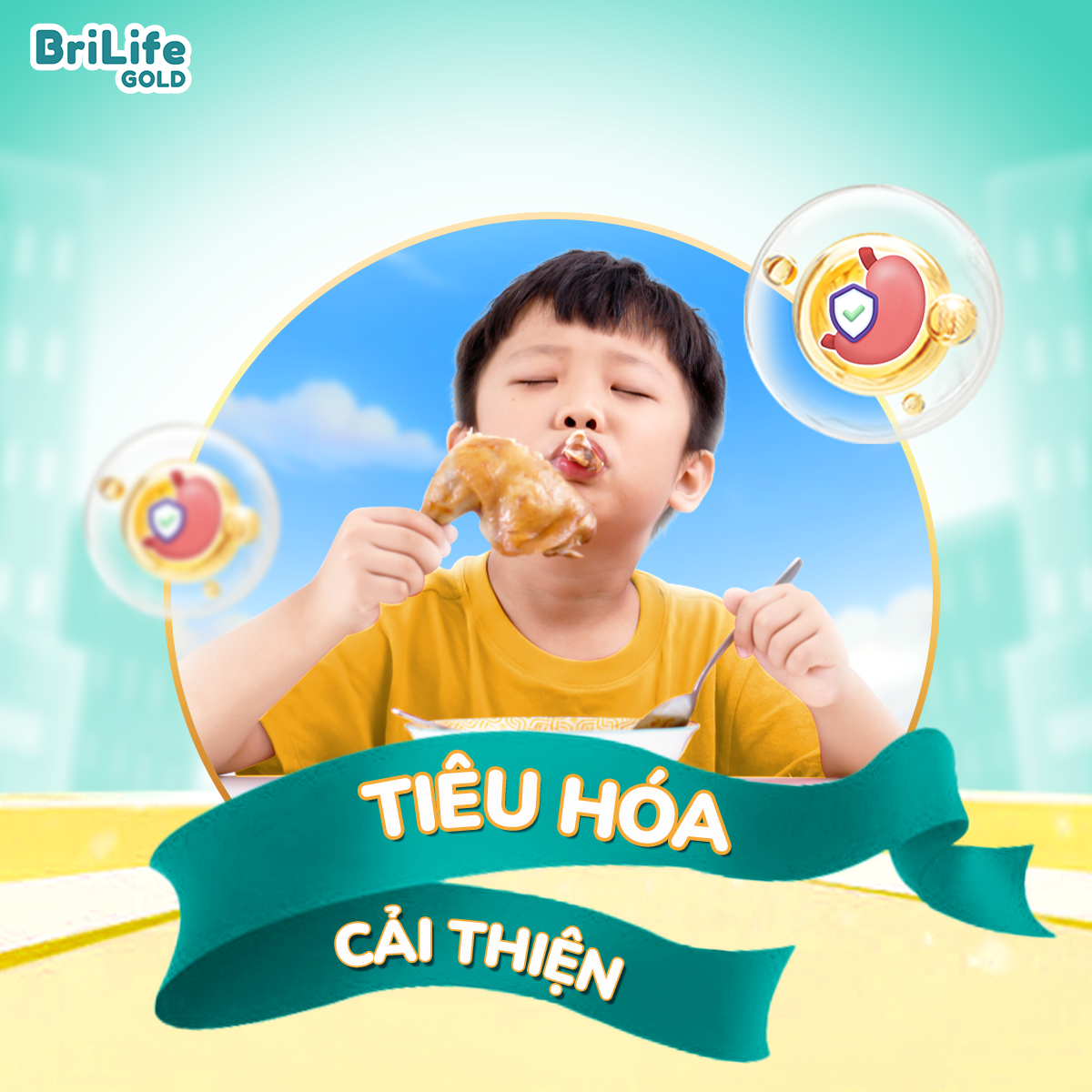 Top 6 thực phẩm hỗ trợ tiêu hóa trẻ khỏe mạnh – Sữa Brilife Gold